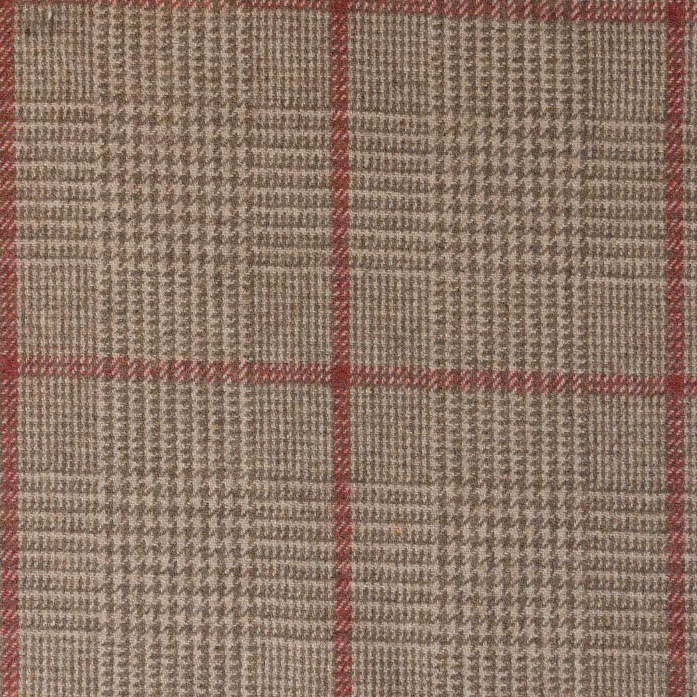 004 Carpazi 400 - Natual/Red Large Check