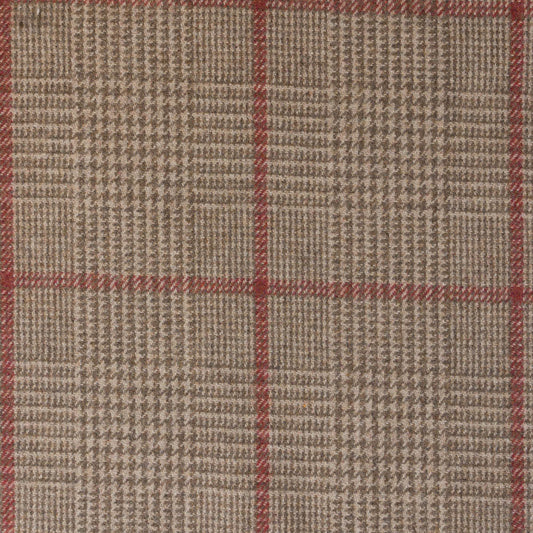 004 Carpazi 400 - Natual/Red Large Check