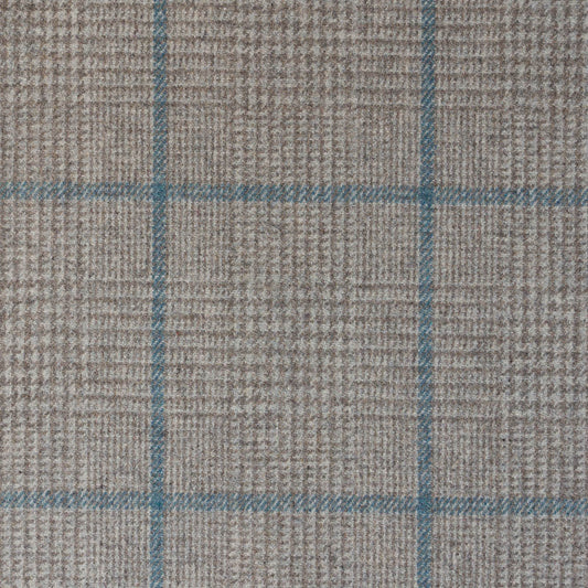 005 Carpazi 300 - Natural/Blue Large Check